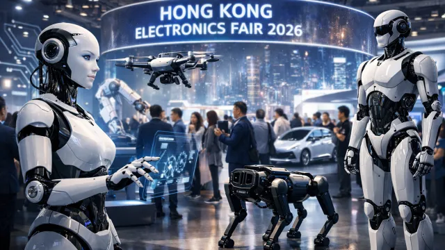 AI and Robotics Take Spotlight at Hong Kong Electronics Fair 2026